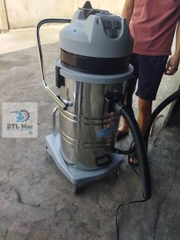 LifeClean LC 803J 80Lít Máy hút bụi công nghiệp khô và ướt 3 Motor 3600W