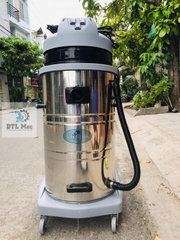 LifeClean LC 803J 80Lít Máy hút bụi công nghiệp khô và ướt 3 Motor 3600W