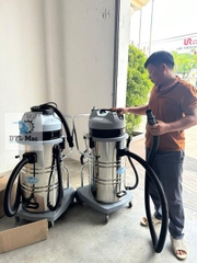 LifeClean LC 803J 80Lít Máy hút bụi công nghiệp khô và ướt 3 Motor 3600W