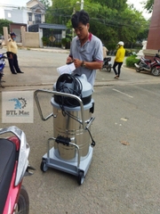 LifeClean LC 803J 80Lít Máy hút bụi công nghiệp khô và ướt 3 Motor 3600W