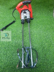 Máy khuấy sơn 2 trục khuấy MZ02-18 - Bộ máy khuấy sơn 2 trục 1600W/ đánh vữa/ trộn bột bả/ trộn hồ dầu/ trộn xi măng Loại tốt - Hàng công ty chất lượng cao