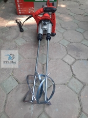 Máy khuấy sơn 2 trục khuấy MZ02-18 - Bộ máy khuấy sơn 2 trục 1600W/ đánh vữa/ trộn bột bả/ trộn hồ dầu/ trộn xi măng Loại tốt - Hàng công ty chất lượng cao