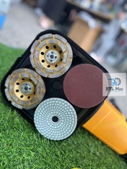 Máy mài cầm tay đa năng 4 đĩa mài 100mm -  Công suất 3800W nguồn điện 220V-60Hz