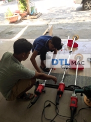 Máy Mài Bê Tông Cầm Tay Cán Dài 1.4m 220V | Mài Tường, Mài Trần, Đánh Gỉ Kim Loại