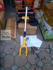 Máy mài cầm tay có cán YingLing 3800W. Lắp đĩa mài đến 180mm