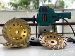 Máy mài cầm tay YINGLING - 2600W - Chưa gồm máy hút bụi