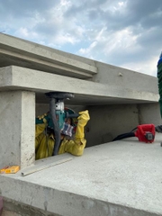 Bộ máy mài và hút cầm tay YINGLING - 2600W