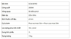 Máy phun chống thấm BF990 - SCM