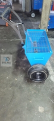Máy rắc Sikafoor chapdur, máy rải bột tăng cứng sàn - Model MRS Xanh