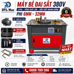 Máy Uốn Thép GF36 380V 3 Pha Từ Phi 6–36mm – Máy Uốn Thép Xây Dựng Công Suất Lớn Giá Rẻ