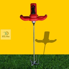 Máy chà nhám, xoa vữa trát tường, xoa nền. Cán dài - Model XT02