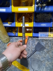 Mũi Đục Bê Tông Dẹt 5cm Dài 28cm Chuôi 17 | Đục Phá, Tẩy Vữa, Vệ Sinh Nền