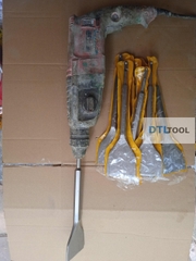 Mũi Đục Bê Tông Dẹt 8cm Dài 28cm Chuôi 14 | Đục Phá, Tẩy Vữa, Vệ Sinh Nền