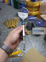 Mũi Đục Bê Tông Dẹt 8cm Dài 28cm Chuôi 16 | Đục Phá, Tẩy Vữa, Vệ Sinh Nền