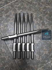 Mũi đục nhọn bê tông chuôi 30, dài 38cm. Lắp máy đục 65-95