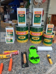 Neomax 201 Bộ 20Kg – Sơn chống thấm PU Polyurethane 2 thành phần