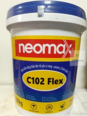 Neomax C102 Flex - Thùng 20Kg- Chống Thấm Đàn Hồi 2 Thành Phần Gốc Xi Măng + Polymer