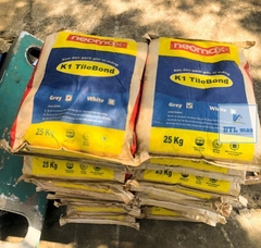 Neomax® K1 TileBond -Bao 25kg - Màu Trắng. Keo dán gạch gốc xi măng