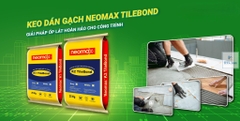 Neomax® K2 TileBond - Bao 25kg - Màu Trắng. Keo dán gạch cao cấp gốc xi măng, tính năng chống thấm cao
