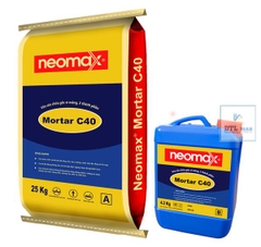 Neomax® Mortar C40 - Vữa sửa chữa gốc xi măng, 2 thành phần - Mác 400