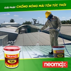 Neomax® T25 - Thùng 20kg - Sơn chống nóng 1 thành phần, gốc nước