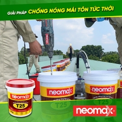 Neomax® T25 - Thùng 20kg - Sơn chống nóng 1 thành phần, gốc nước