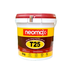 Neomax® T25 - Thùng 5kg - Sơn chống nóng 1 thành phần, gốc nước