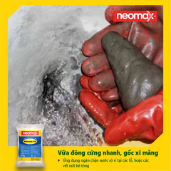 Neomax Waterplug 102 - Vữa đông cứng nhanh