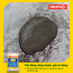 Neomax Waterplug 102 - Vữa đông cứng nhanh