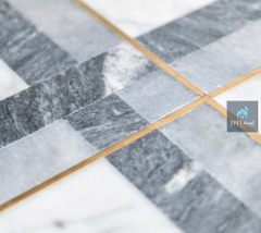 Nẹp Đồng LA 2x20mm - Ron Sàn Đá Mài, Đá Hoa Cương; Chỉ, Viền Trang Trí Tường, Vách, Trần; Trang Trí Cửa Gỗ và Đồ Nội Thất