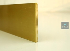 Nẹp Đồng LA 2x40mm - Ron và Chỉ Trang Trí Cho Sàn Đá Mài, Đá Hoa Cương, Viền Trang Trí Đồ Nội Thất Lớn