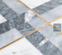 Nẹp Đồng LA 2x40mm - Ron và Chỉ Trang Trí Cho Sàn Đá Mài, Đá Hoa Cương, Viền Trang Trí Đồ Nội Thất Lớn