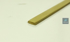 Nẹp Đồng LA 3x10mm - Ron và Chỉ Trang Trí Sàn, Tường, Vách, Trần; Chống Trơn Trượt và Bảo Vệ Cạnh Hiệu Quả