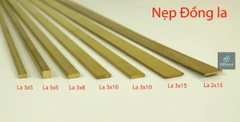 Nẹp Đồng LA 3x30mm - Ron và Chỉ Trang Trí Quy Mô Lớn; Chống Trơn Trượt và Bảo Vệ Cạnh Tối Ưu