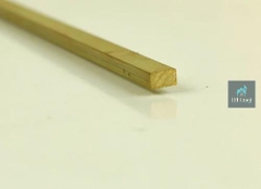 Nẹp Đồng LA 3x5mm - Ron và Chỉ Trang Trí Siêu Mảnh Cho Sàn, Vách, Tường, Trần; Chỉ Tạo Hoa Văn, Viền Khung Tranh