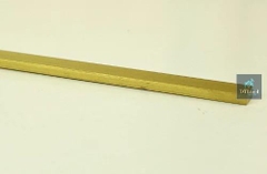 Nẹp Đồng LA 3x8mm - Ron và Chỉ Trang Trí Sàn, Tường, Vách, Trần; Chống Trơn Trượt và Bảo Vệ Cạnh Hiệu Quả