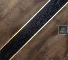 Nẹp Đồng LA 3x8mm - Ron và Chỉ Trang Trí Sàn, Tường, Vách, Trần; Chống Trơn Trượt và Bảo Vệ Cạnh Hiệu Quả