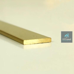Nẹp Đồng LA 5x20mm - Ron và Chỉ Trang Trí Quy Mô Lớn và Cao Cấp; Chống Trơn Trượt và Bảo Vệ Cạnh Tối Ưu