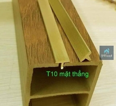 Nẹp Đồng T10 Trơn Thẳng