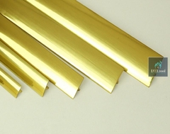 Nẹp Đồng T15 Trơn Cong
