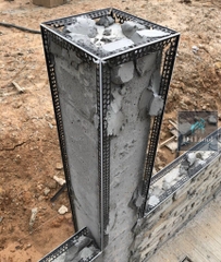 Nẹp nhựa trát tường góc dương - Nẹp HYP A3S 10