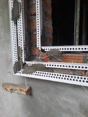 Nẹp nhựa trát tường - Góc dương - TG10