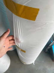 Nilon Lót Sàn Đổ Bê Tông Khổ 1.2m Mở 2.4m – Dòng PE 27m²/Kg - Dòng Phổ Thông