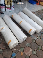 Nilon lót sàn đổ bê tông. Nilon khổ 1.2m mở rộng 2.4m, dòng PE 32~35m²/Kg
