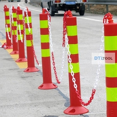 Phụ kiện cọc tiêu phân làn giao thông - Nút Bịt Đầu Cọc Tiêu Có Móc Xích