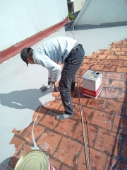 Oneshot Tan 18Kg - Chống thấm Polyurethane lộ thiên 1 thành phần