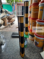 Ốp Góc Cột Cao Su Phản Quang 780x95x8mm Tròn ADTL | Bảo Vệ Góc Tường, Góc Cột Nhà Xe & Tầng Hầm