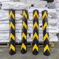 Ốp Góc Cột Cao Su Phản Quang 780x95x9mm Vuông SDTL | Bảo Vệ Góc Tường, Góc Cột Nhà Xe & Tầng Hầm