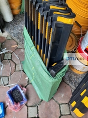 Ốp Góc Cột Cao Su Phản Quang 800x100x10mm Tròn ADTL | Bảo Vệ Góc Cột, Góc Tường, Tầng Hầm & Bãi Đỗ Xe