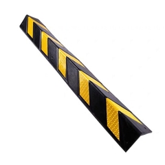 Thanh ốp góc kích thước 1000x100x10mm Vuông. Dán Decal mịn phản quang cao cấp. Bảo vệ góc tường, góc cột. Bao phụ kiện lắp đặt